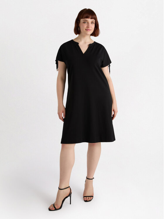 Fiorella Rubino Fiorella Rubino Vestito da giorno 7944L001118N033 Nero Regular Fit