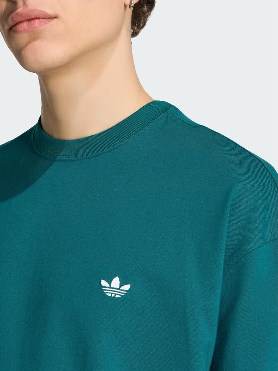 adidas adidas T-Shirt 165394 Zielony Loose Fit