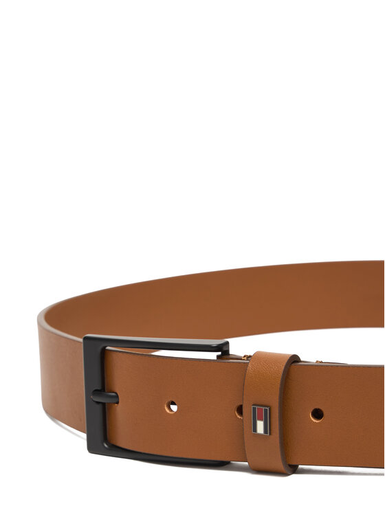 Tommy Hilfiger Tommy Hilfiger Ζώνη Ανδρική Layton 3.5 Ext AM0AM13016 Καφέ