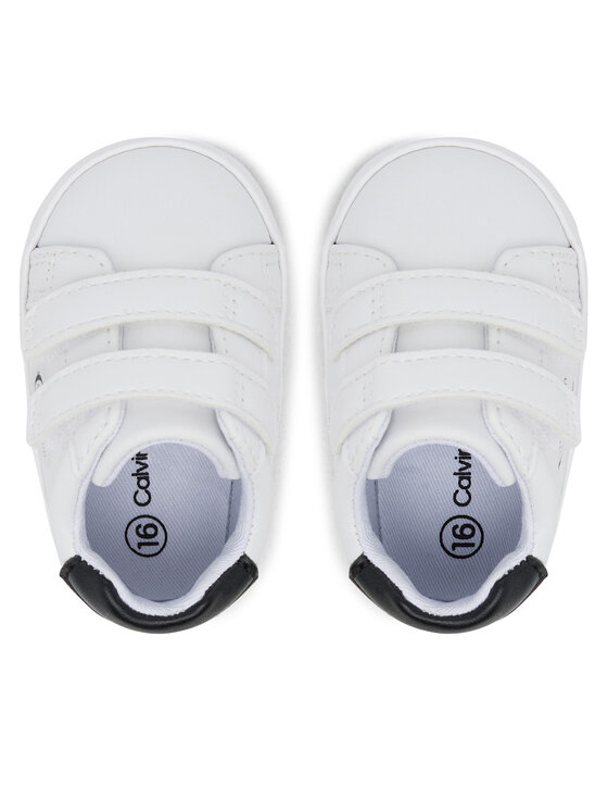Calvin Klein Calvin Klein Superge Low Cut Velcro Sneaker V0B9-83145-1582 Bela