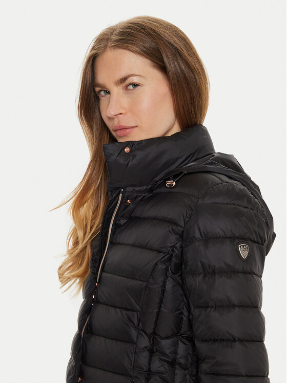 EA7 Emporio Armani EA7 Emporio Armani Übergangsjacke 6DTK04 TNGAZ 1200 Schwarz Slim Fit