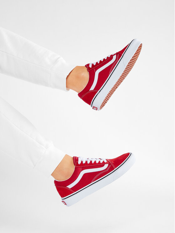Vans Vans Tenisówki Old Skool VN0A4BV5JV61 Czerwony