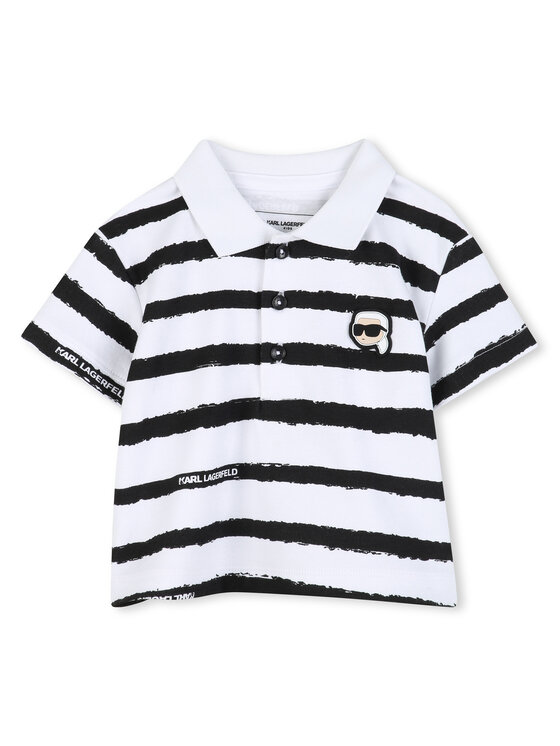 Karl Lagerfeld Kids Karl Lagerfeld Kids Set Polohemd und Shorts Z31068 M Beige Regular Fit