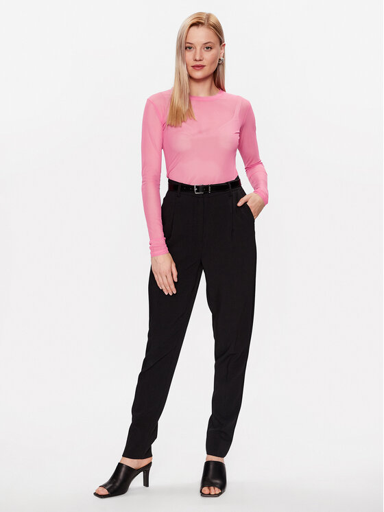 HUGO Hugo Bluse 50489194 Rosa Slim Fit