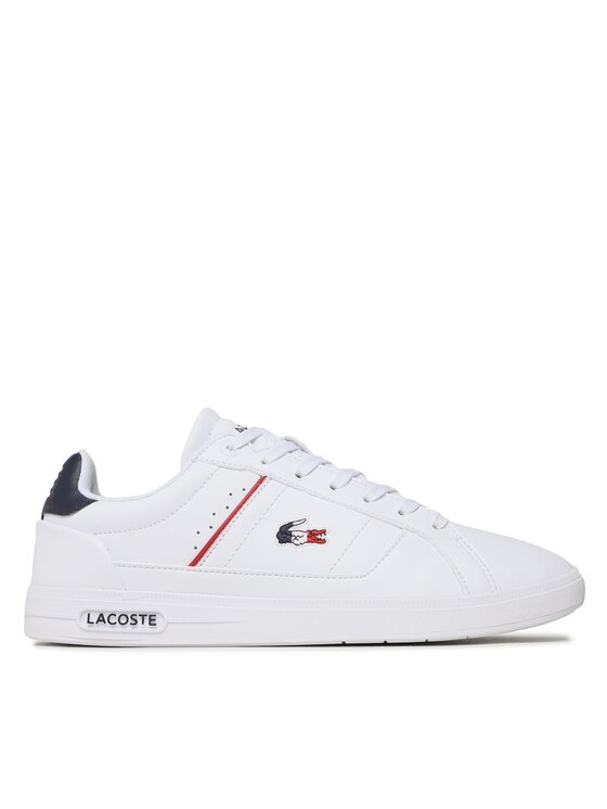 Sneakers Lacoste Europa Pro Tri 123 1 Sma 745SMA0117407 Alb