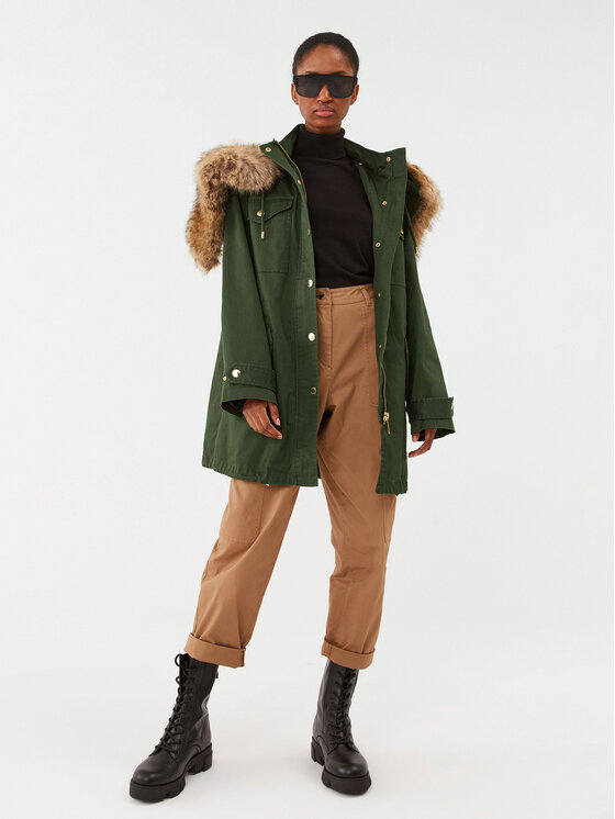 MICHAEL Michael Kors MICHAEL Michael Kors Демісезонна куртка MF320CP3X6 Зелений Regular Fit
