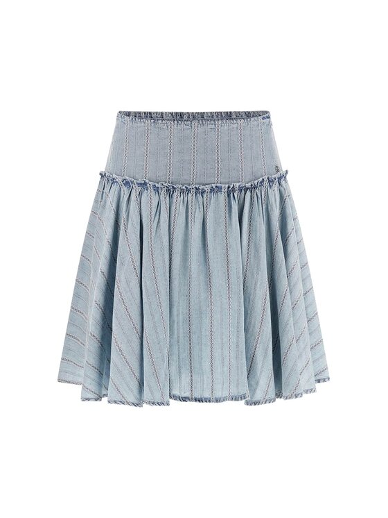 Guess Guess Mini sukně 182645 Modrá Classic Fit