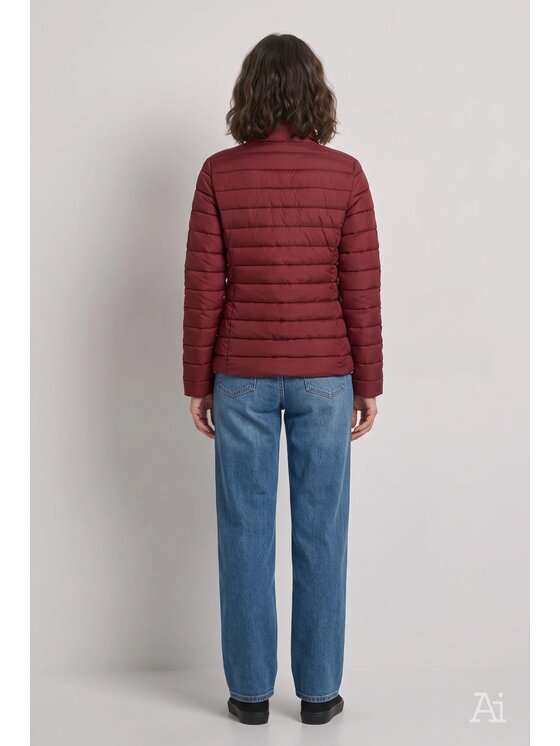 Cross Jeans Cross Jeans Kurtka przejściowa 81279-535 Bordowy Regular Fit