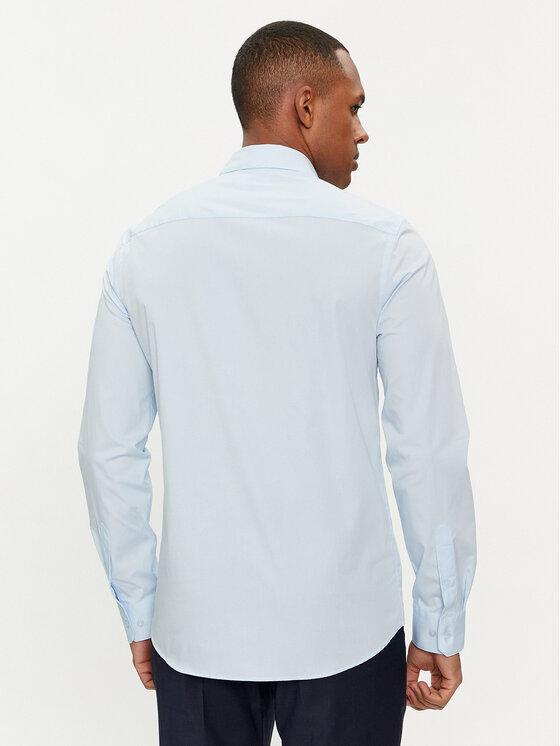 Calvin Klein Calvin Klein Cămașă K10K110856 Albastru celest Slim Fit