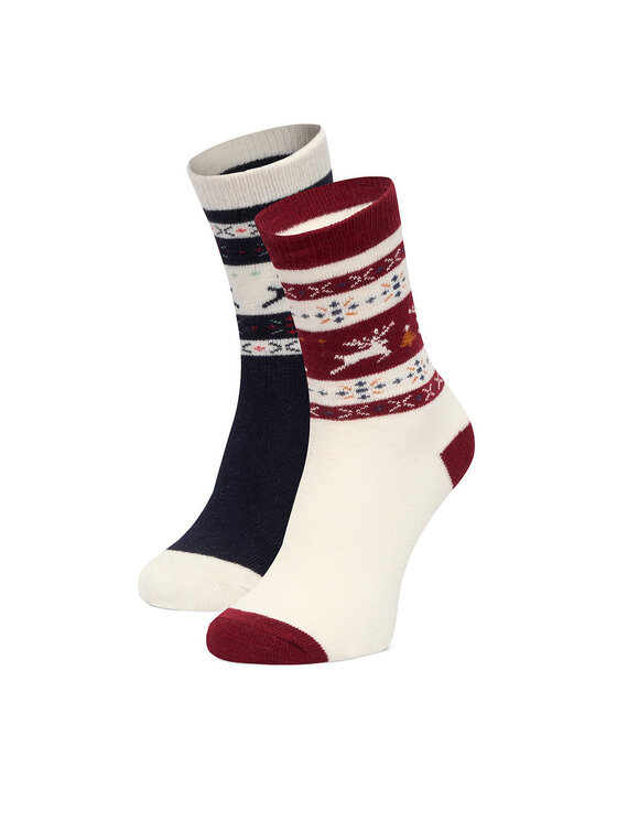 GINO ROSSI GINO ROSSI Dlhé ponožky CEO_BR_GR_002_W_AW25 (2 PACK) Farebná