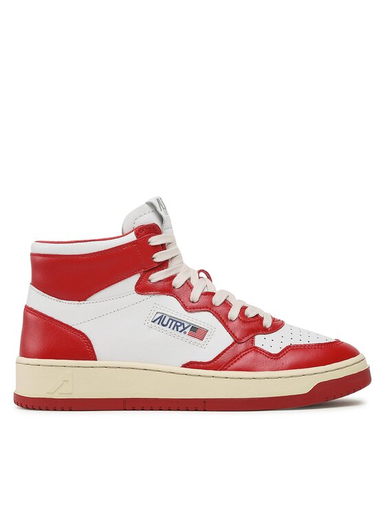 Sneakers AUTRY AUMM WB02 Wht/Red