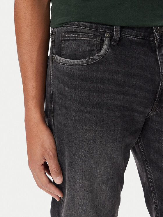 Guess Jeans Guess Jeans Traperice M6BA1B D1857 Tamno siva Straight Fit