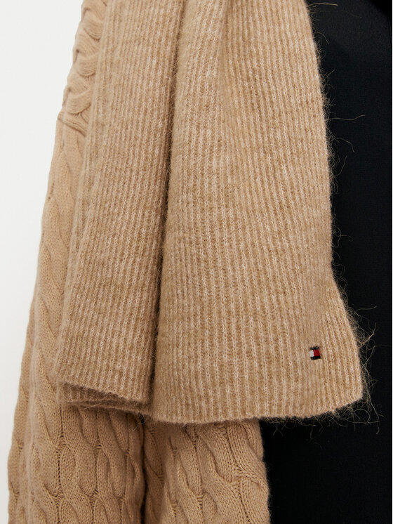 Tommy Hilfiger Tommy Hilfiger Zestaw Szalik i Czapka AW0AW17124 Beżowy