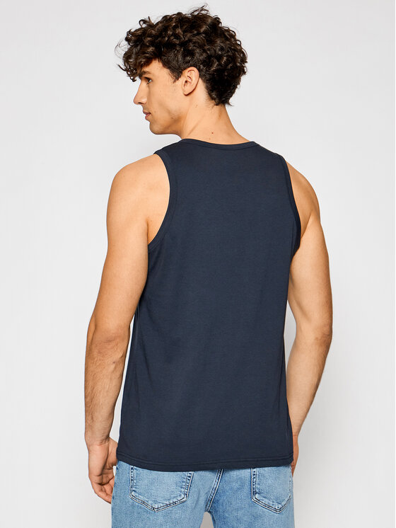 Alpha Industries Alpha Industries Tank top Basic 126566 Tmavomodrá Regular Fit