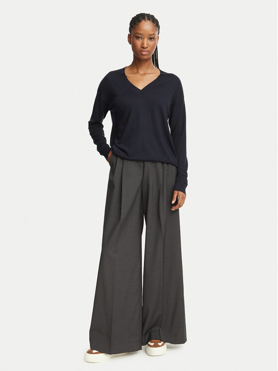 Weekend Max Mara Weekend Max Mara Sveter Fiocchi 2625366062 Tmavomodrá Regular Fit