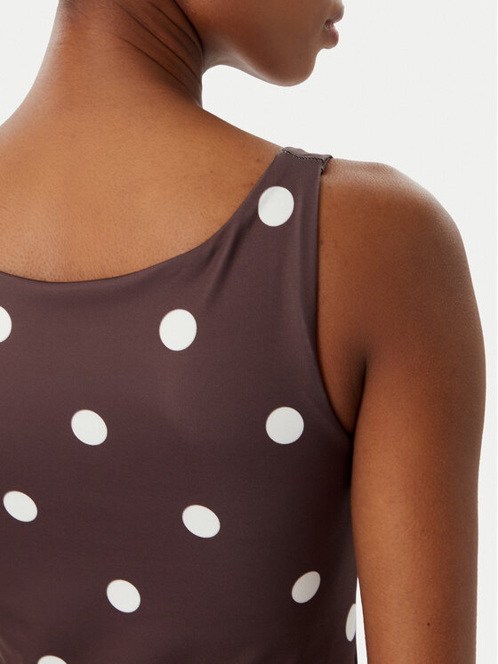 Vero Moda Vero Moda Marškinėliai Million 10305800 Ruda Regular Fit