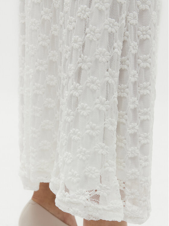 BARDOT BARDOT Maxi szoknya 59740SB Fehér Regular Fit