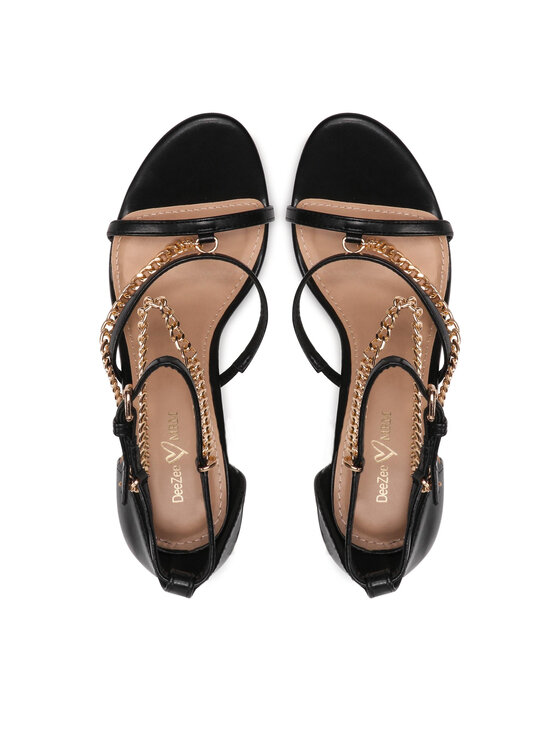 DeeZee DeeZee Sandali LS5719-01 Črna