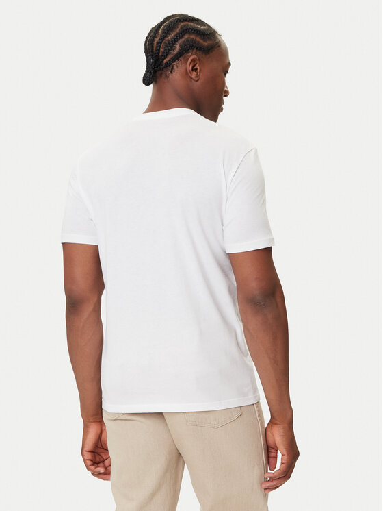 Calvin Klein Jeans Calvin Klein Jeans T-krekls Gradient Monogram LV04RC859G Balts Regular Fit