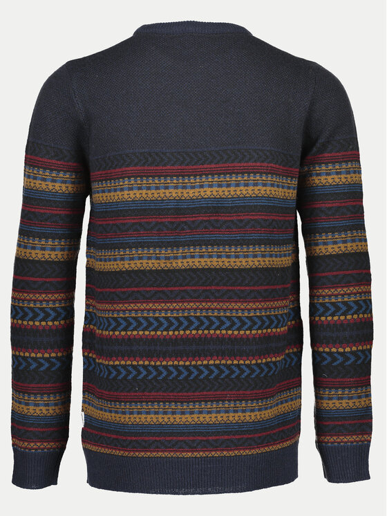 Lindbergh Lindbergh Sweater 30-80042 Sötétkék Slim Fit