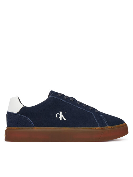 Calvin Klein Calvin Klein Sneakersy Classic Cupsole Laceup Su YM0YM01434 Granatowy