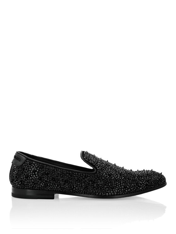 PHILIPP PLEIN PHILIPP PLEIN Mokasyny 20855 Czarny