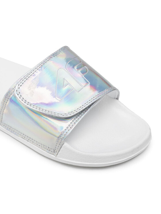 4F 4F Шльопанці HJL22-JKLD004 Срібний