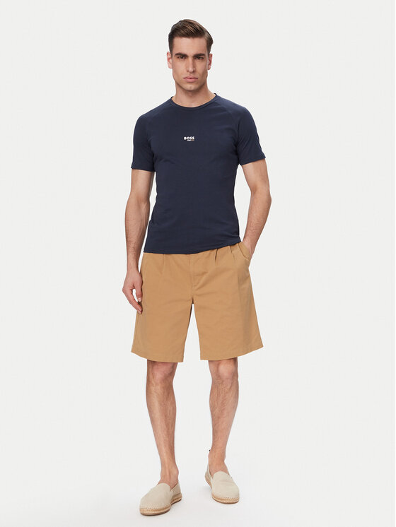 BOSS BOSS T-Shirt 50517970 Niebieski Slim Fit