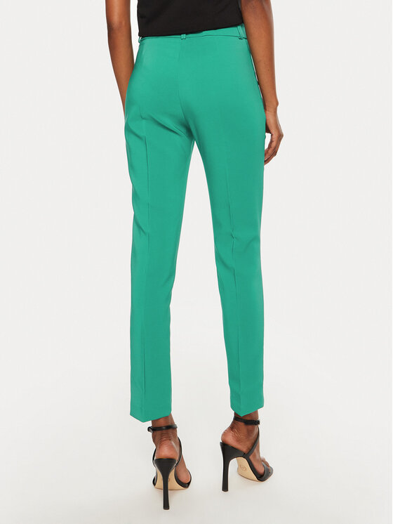 Rinascimento Rinascimento Pantaloni di tessuto CFC0119993003 Verde Regular Fit