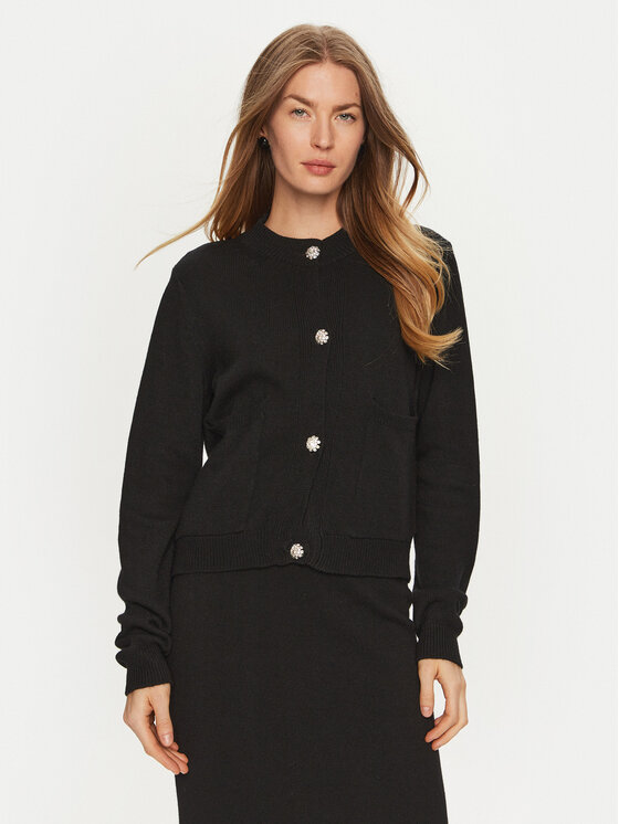 ViCOLO ViCOLO Kardigan 77100S Crna Regular Fit