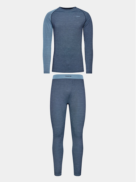 Viking Viking Termoaktív fehérnemű szett Mounti 500/25/8758 Sötétkék Slim Fit