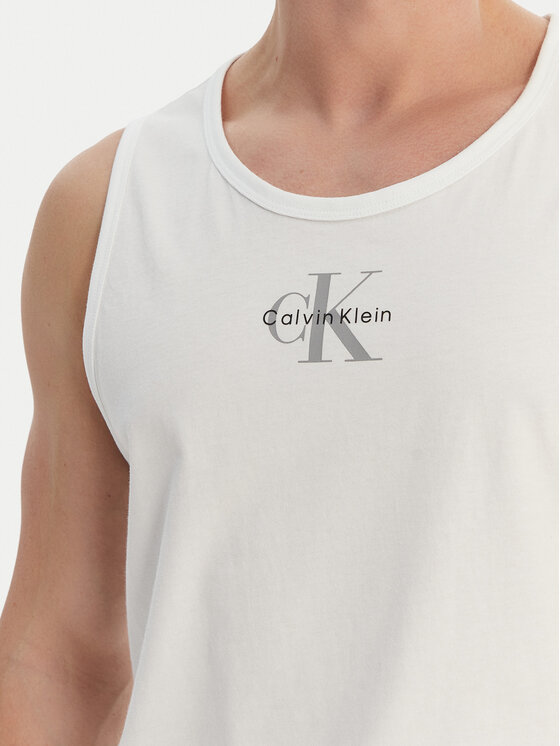 Calvin Klein Jeans Calvin Klein Jeans Tank top LV04RF850G Biela Regular Fit