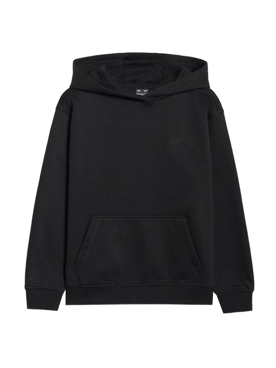 4F 4F Bluza BASIC+ Czarny Oversize