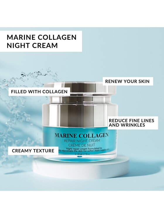 Erthskin London Erthskin London Anti Aging z Kolagenem Marine Krem na noc