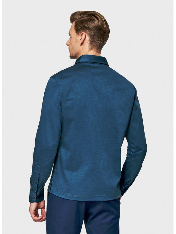 Pako Lorente Pako Lorente Koszula P26SF-1X-016 Granatowy Classic Fit