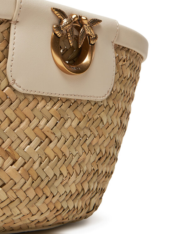 PINKO PINKO Torbica Love Summer Bucket PE 25 PLTT 103325 A1RL Bež