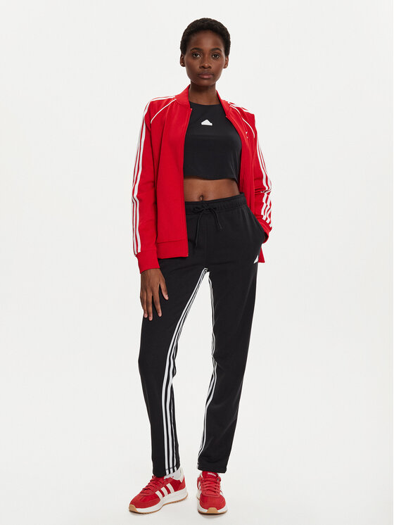 adidas adidas Bluză adicolor Classics SST IK4032 Roșu Regular Fit