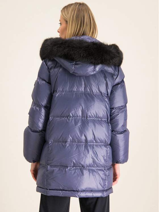 Giubbotto piumino 92020 Blu scuro Relaxed Fit