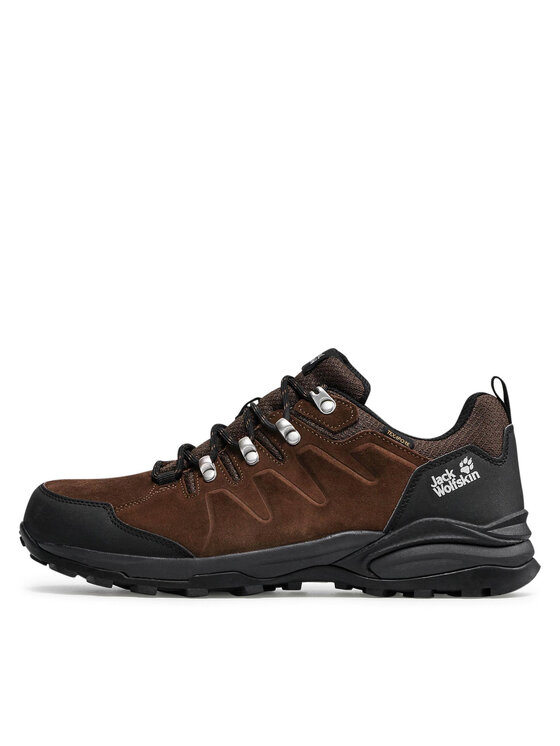 Jack Wolfskin Jack Wolfskin Trekking čevlji Refugio Texapore Low M 4049851 Rjava