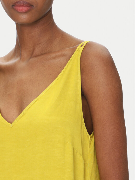ViCOLO ViCOLO Лятна рокля TD0758 Жълт Regular Fit