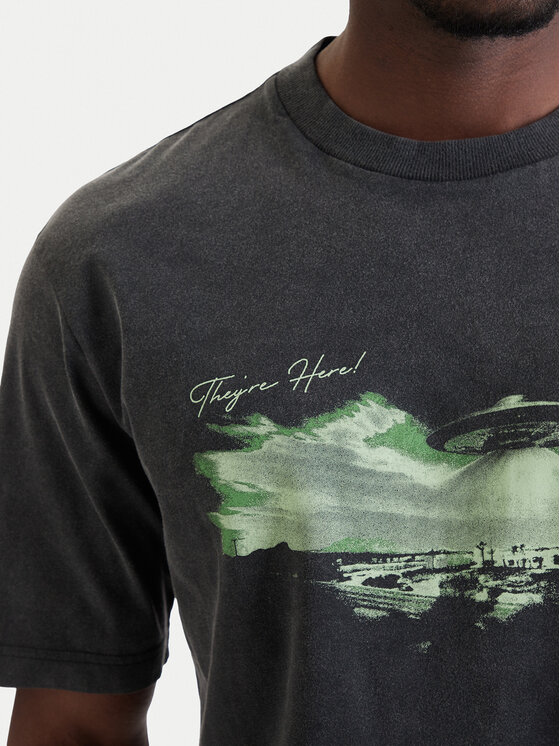 HUGO HUGO T-shirt Nextralio 50560090 Crna Regular Fit