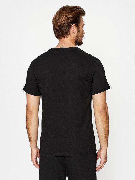 4F 4F T-särk 4FAW23TTSHM0877 Must Regular Fit