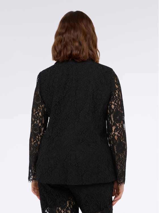 Fiorella Rubino Fiorella Rubino Marynarka Q016T000254N033 Czarny Slim Fit