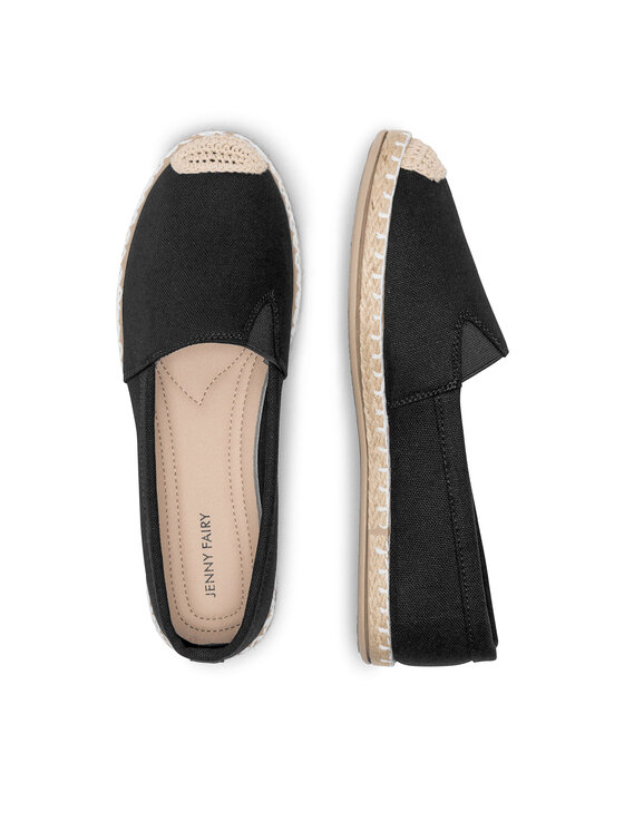 Jenny Fairy Jenny Fairy Espadryle WYL04103-1 Czarny