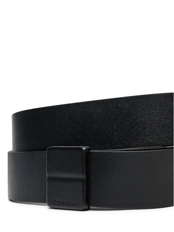 Calvin Klein Calvin Klein Pánsky opasok Iconic Plaque 35Mm K50K512320 Čierna