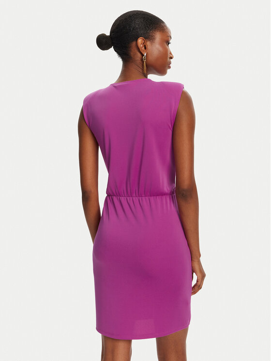 Patrizia Pepe Patrizia Pepe Коктейлна рокля 2A2918/J280-M530 Розов Regular Fit
