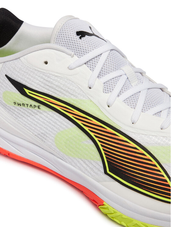 Puma Puma Buty halowe Accelerate Turbo 4 Game On 108888 01 Biały