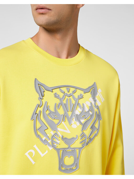 Plein Sport Plein Sport Longsleeve 1267 Giallo Regular Fit