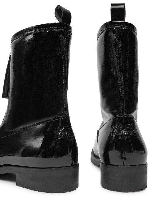 Karl Lagerfeld Kids Karl Lagerfeld Kids Čizme Z30305 S Crna