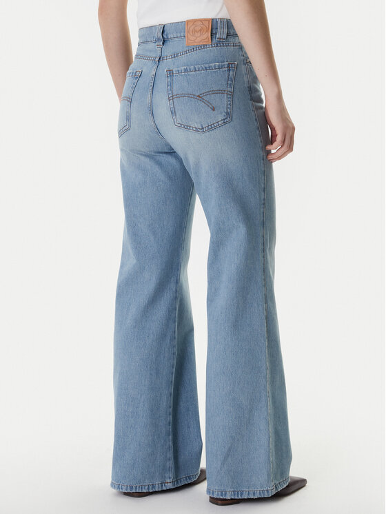Marella Marella Farmer 2613181014 Kék Wide Leg